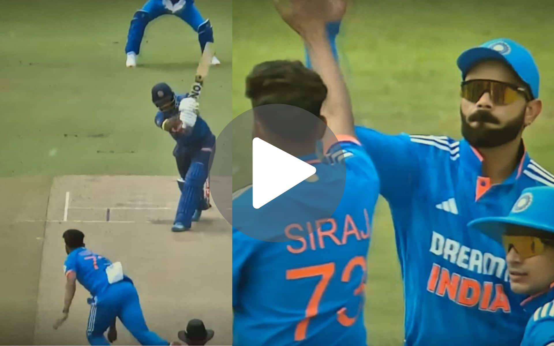 [Watch] Siraj Continues To Haunt Sri Lanka; Extends His 2023 Asia Cup Final Form